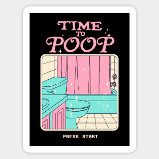 Time To Poop Sticker